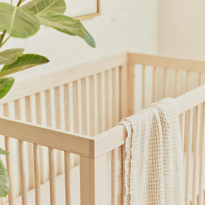 Pre-Order Hudson 3-in-1 Convertible Crib - Washed Natural