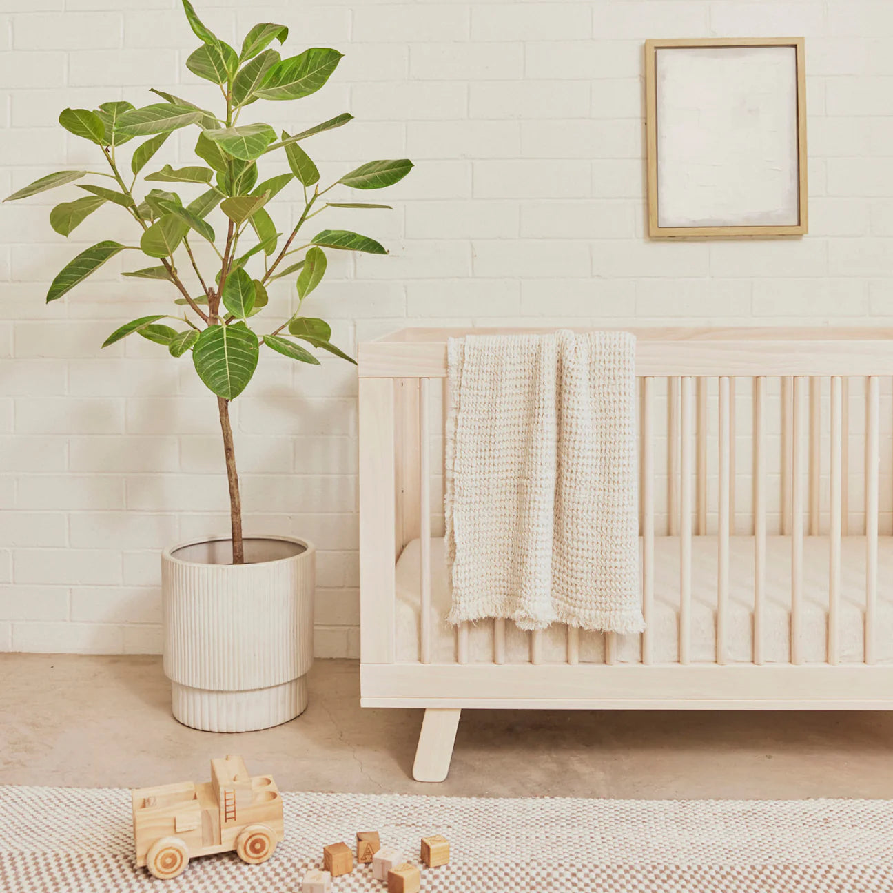 Pre-Order Hudson 3-in-1 Convertible Crib - Washed Natural