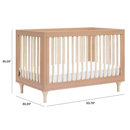 Pre-Order Lolly 3-in-1 Convertible Crib - Canyon/ Washed Natural