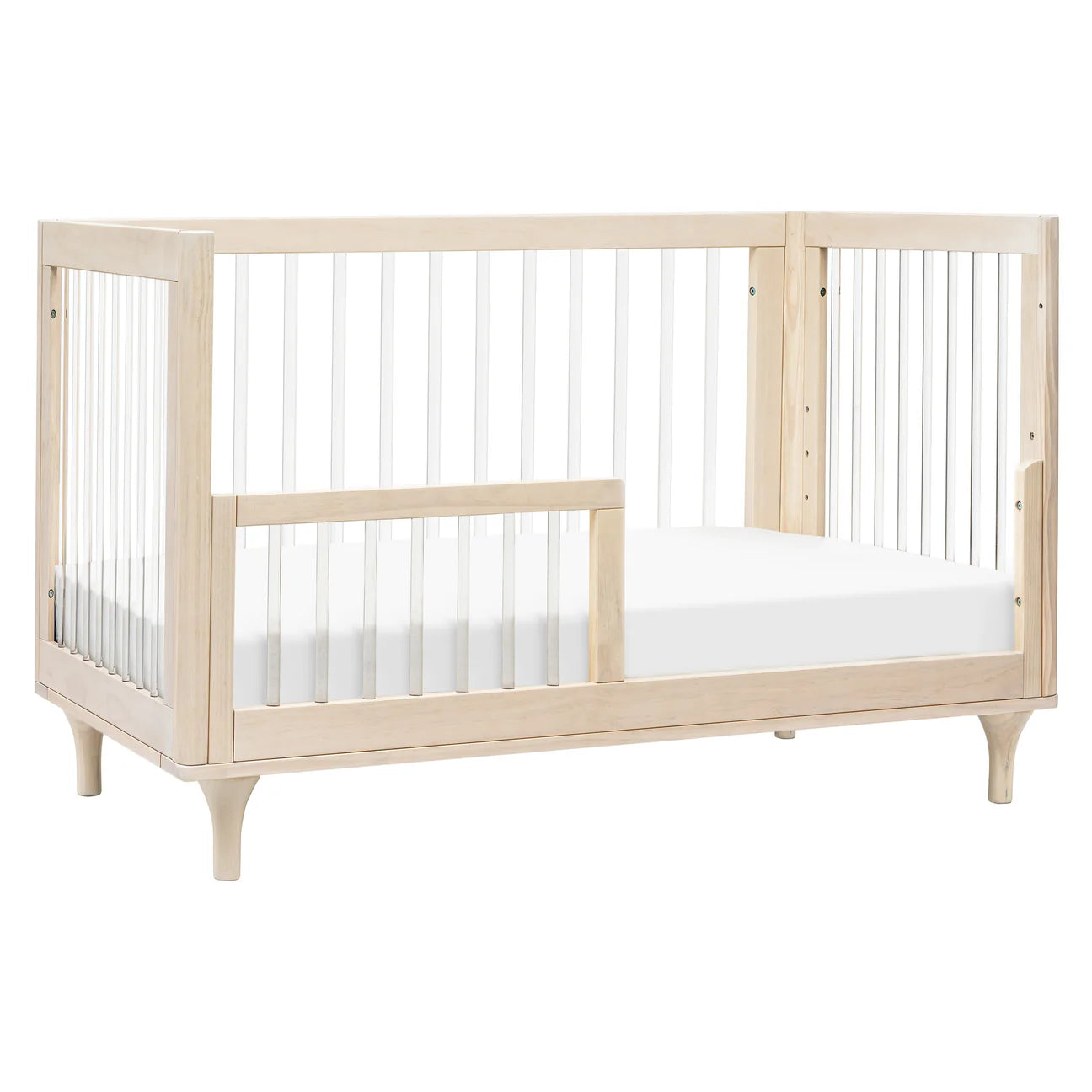 Pre-Order Lolly 3-in-1 Convertible Crib - Washed Natural / Acrylic