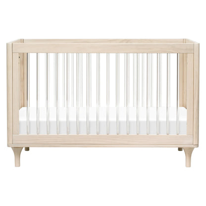 Pre-Order Lolly 3-in-1 Convertible Crib - Washed Natural / Acrylic