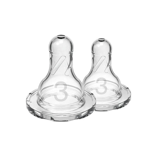 Level 3 - Narrow NeckNipple - 6m+ - 2 Pack