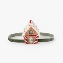 Load image into Gallery viewer, Gingerbread House Felt Baby Headband
