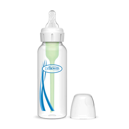 Narrow-Neck Natural Flow Anti-Colic Options + Bottle - 250ml -Level 1 Nipple