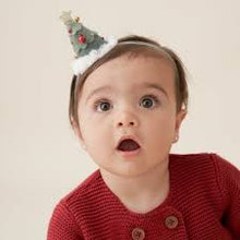 Load image into Gallery viewer, Christmas Tree Felt Baby Headband
