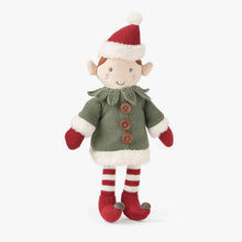 Load image into Gallery viewer, &#39;Jingle&#39; Elf Knit Toy in Gift Box
