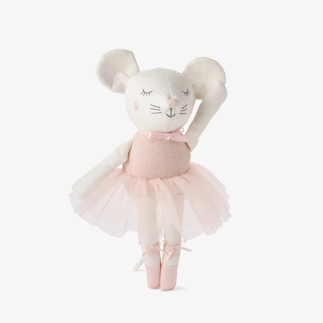 Mia The Mouse Ballerina Linen Toy Boxed