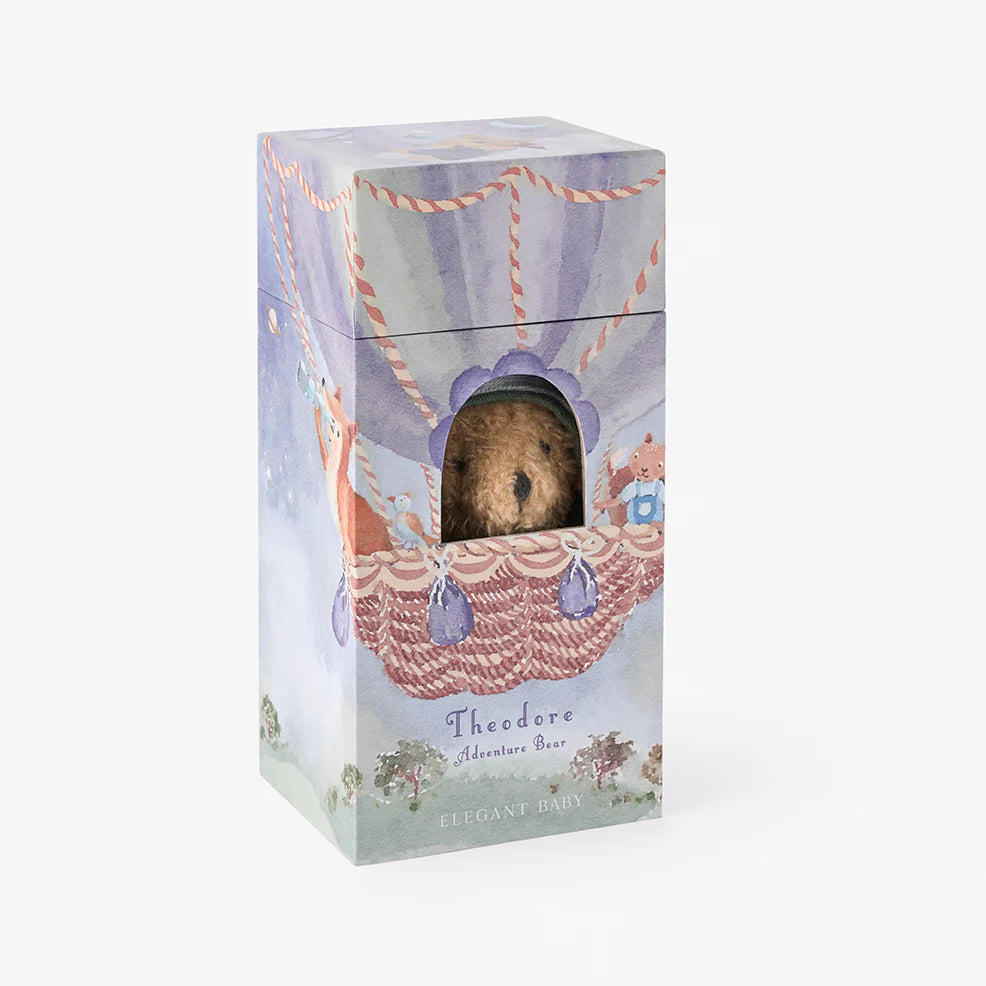 Theodore The Adventure Bear Toy in Gift Box