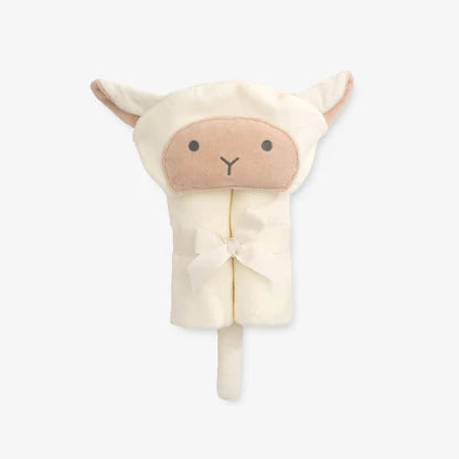 Lambie Hooded Baby Bath Wrap