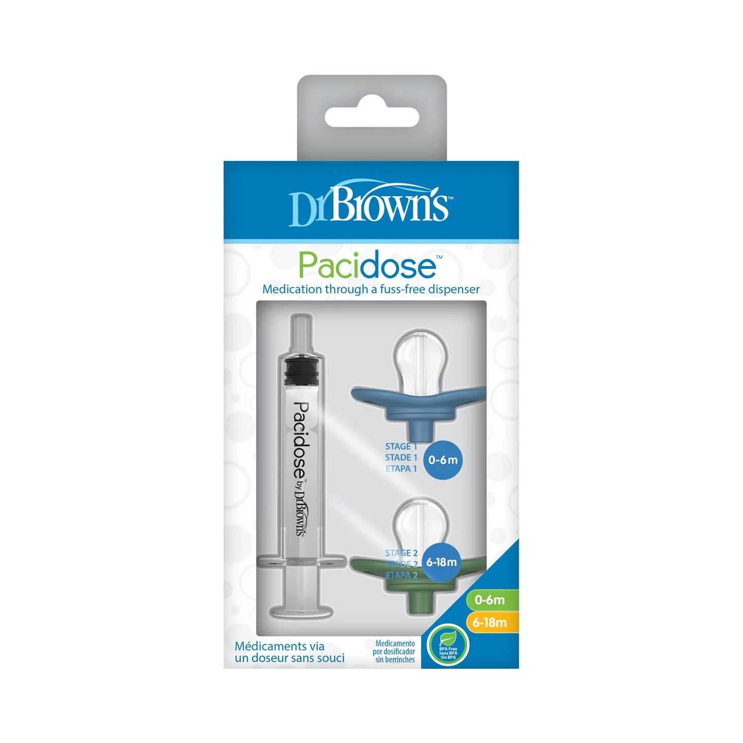 Pacidose Liquid Medicine Dispenser (Combo Pack)