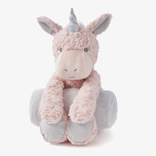 Load image into Gallery viewer, Swirl Unicorn Bedtime Huggie Plush Toy
