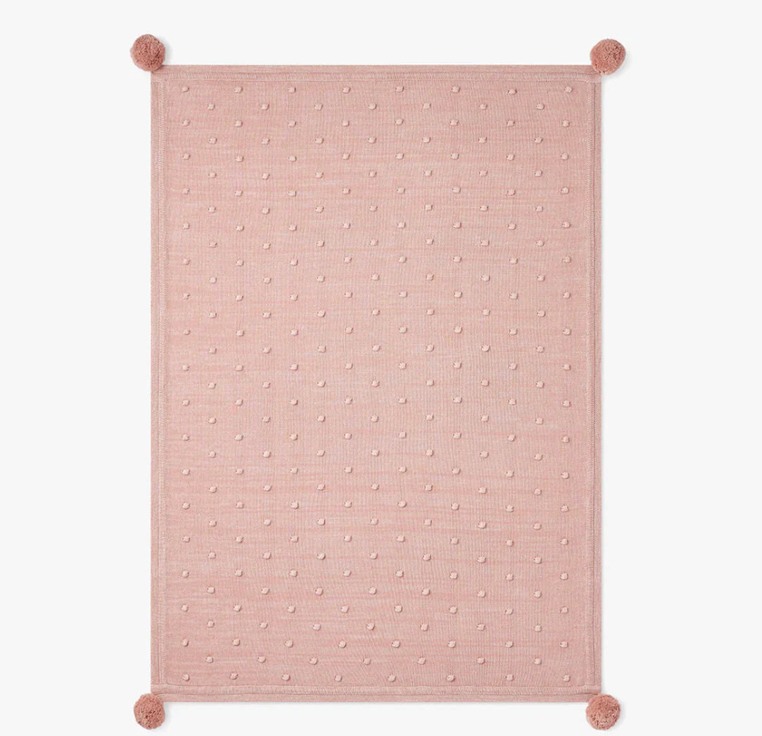 Pink popcorn blanket sale