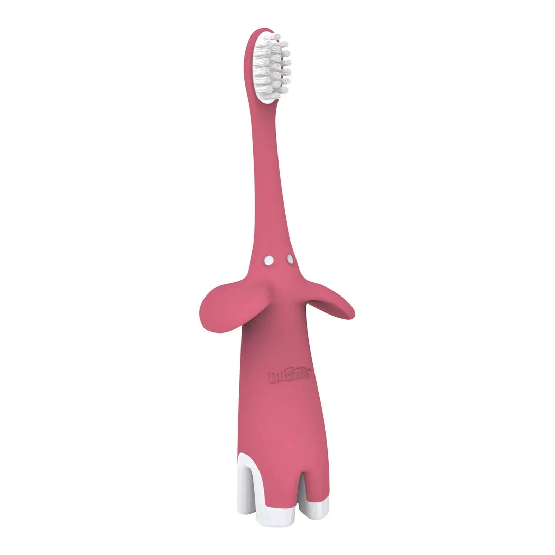 Infant to Toddler Toothbrush - Pink Elephant