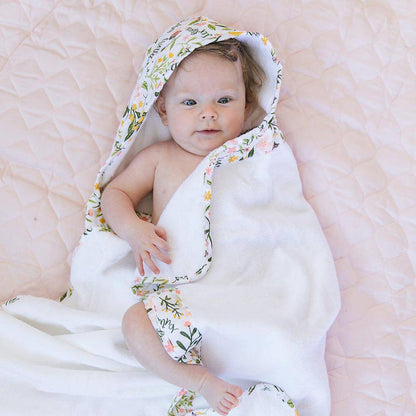 Flutterby Baby Hooded Towel