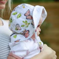 Butterfly Oh So Soft Muslin Sun Hat