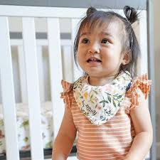 Flutterby - Oh So Soft Muslin Bandana Bib