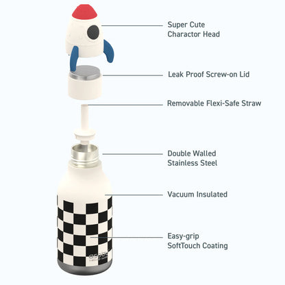 Rocketship Bestie Bottle