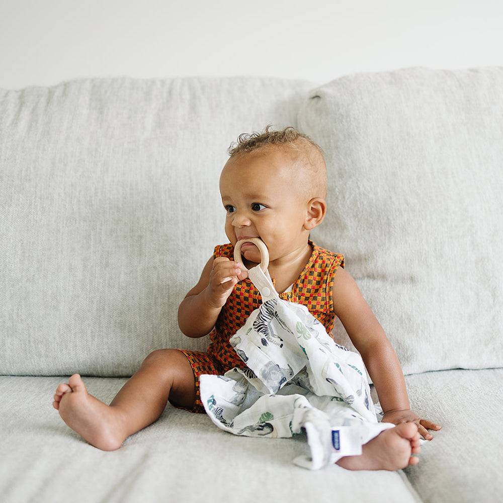 Jungle Classic - Muslin Teether Blanket