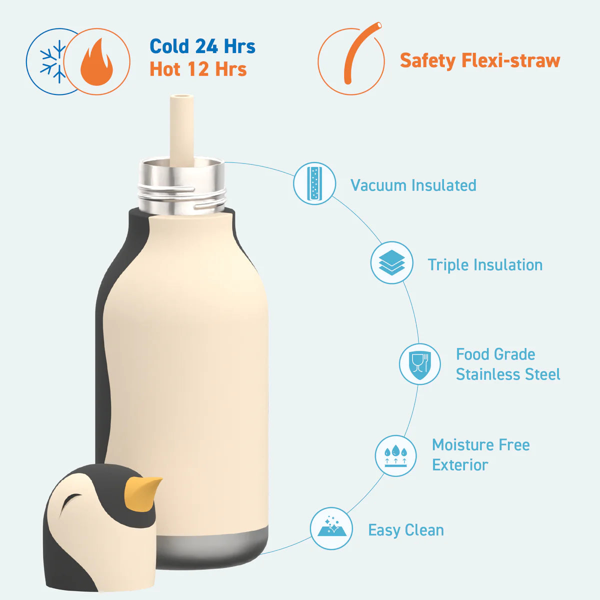 Penguin Bestie Bottle