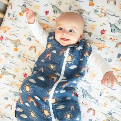 Hello Sunshine Muslin Bedtime Sleeper