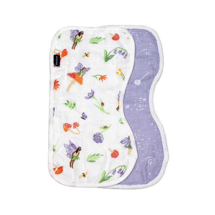 Woodland Fairy + Fairy Dust Oh So Soft Muslin Burp Cloths Set