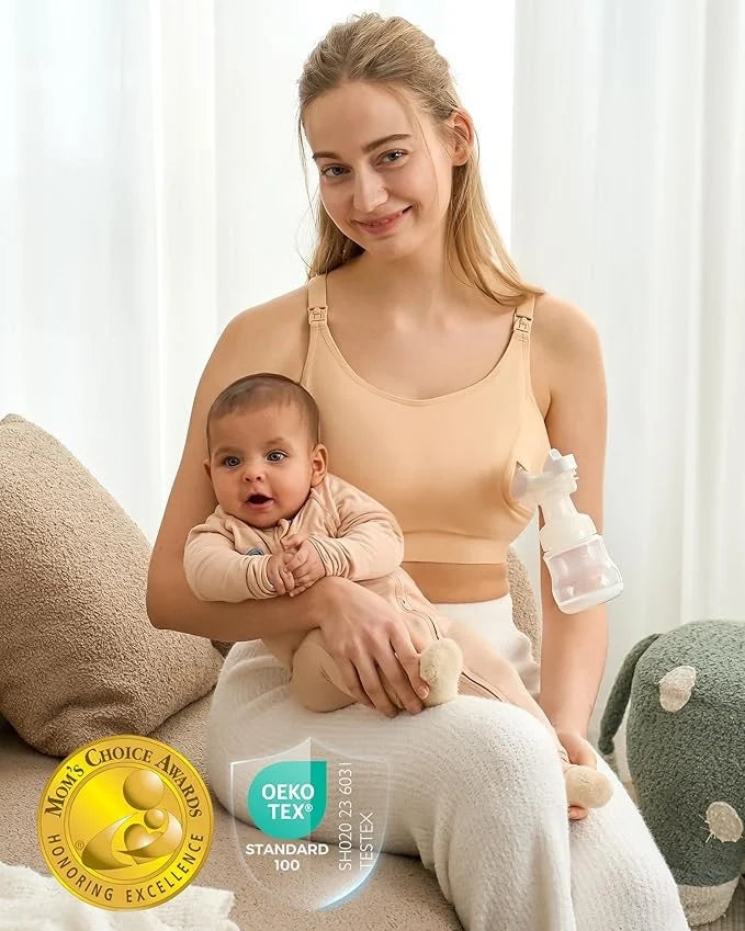 Handsfree Pumping Bra - Beige