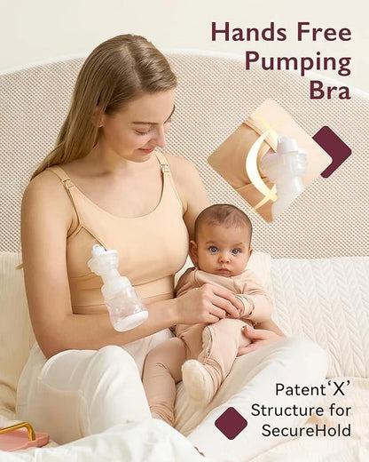 Handsfree Pumping Bra - Beige