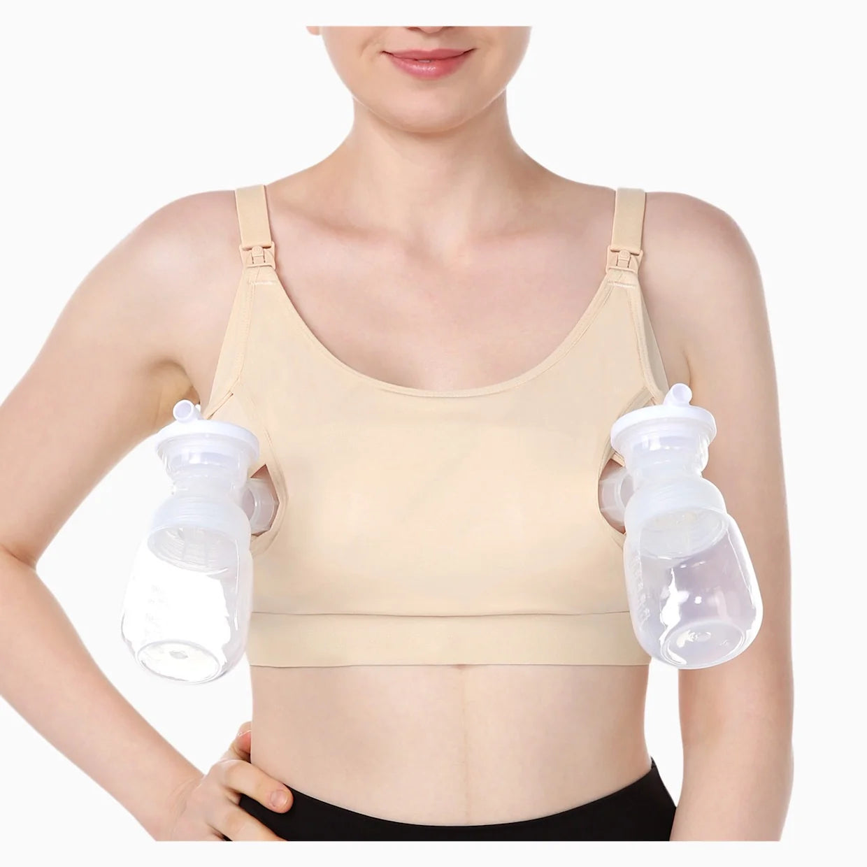 Handsfree Pumping Bra - Beige
