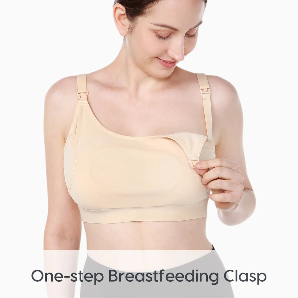 Handsfree Pumping Bra - Beige