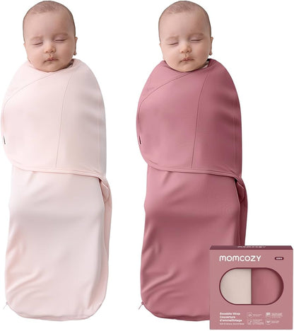 Swaddle Wraps - 0-3M, 2-Pack - Pink