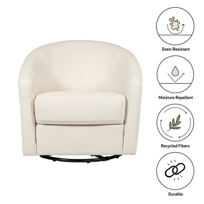 Pre-Order Madison Swivel Glider in Eco-Performance Fabric | Water Repellent & Stain Resistant