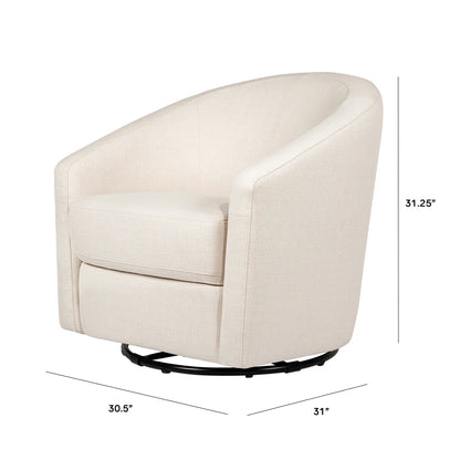 Pre-Order Madison Swivel Glider in Eco-Performance Fabric | Water Repellent & Stain Resistant