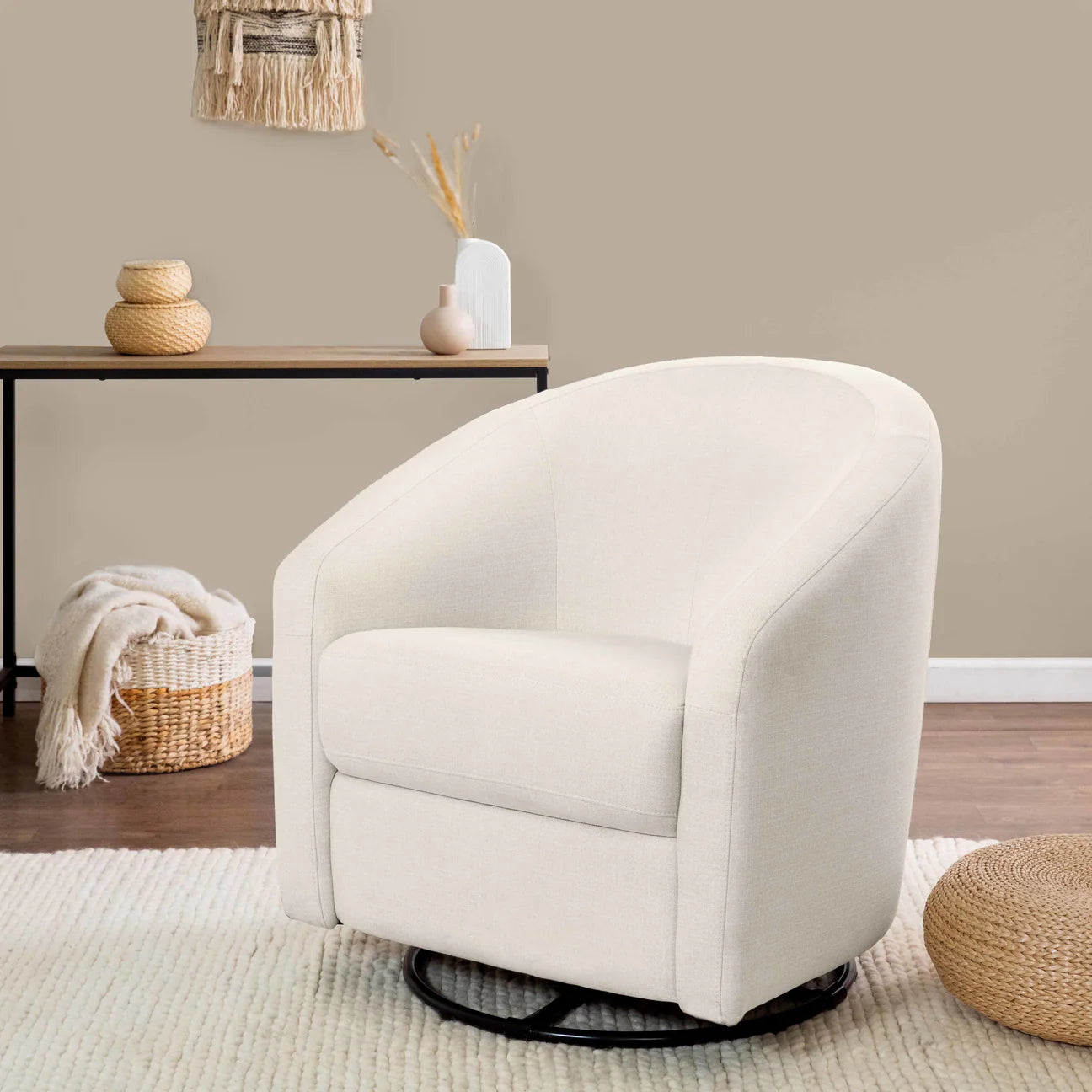 Pre-Order Madison Swivel Glider in Eco-Performance Fabric | Water Repellent & Stain Resistant