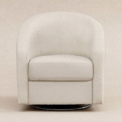 Pre-Order Madison Swivel Glider in Boucle - Ivory Boucle