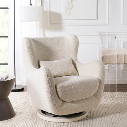 Pre-Order Solstice Swivel Glider in Boucle