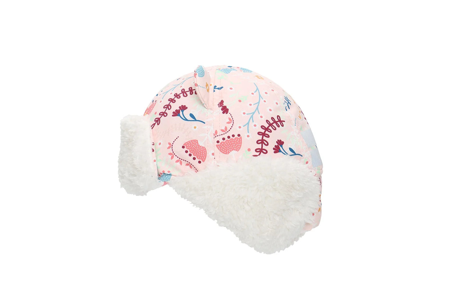 Kids & Baby Water Repellent Trapper Hat - Floral (2-4y)