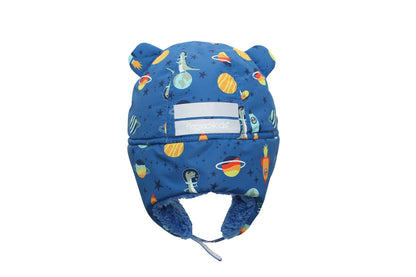 Kids & Baby Water Repellent Trapper Hat - Dino (2-4y)