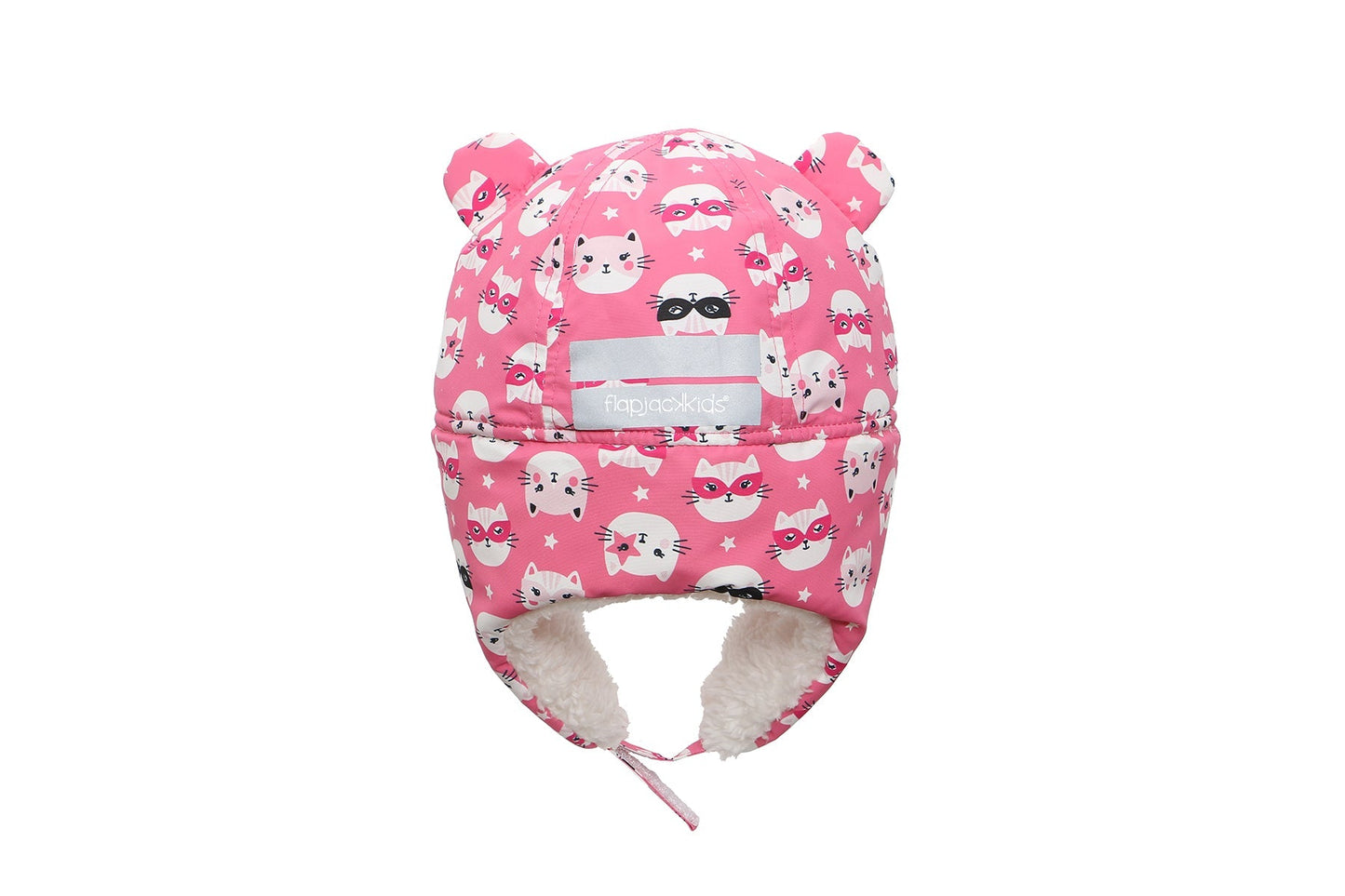 Kids & Baby Water Repellent Trapper Hat - Cat (6m-2y)