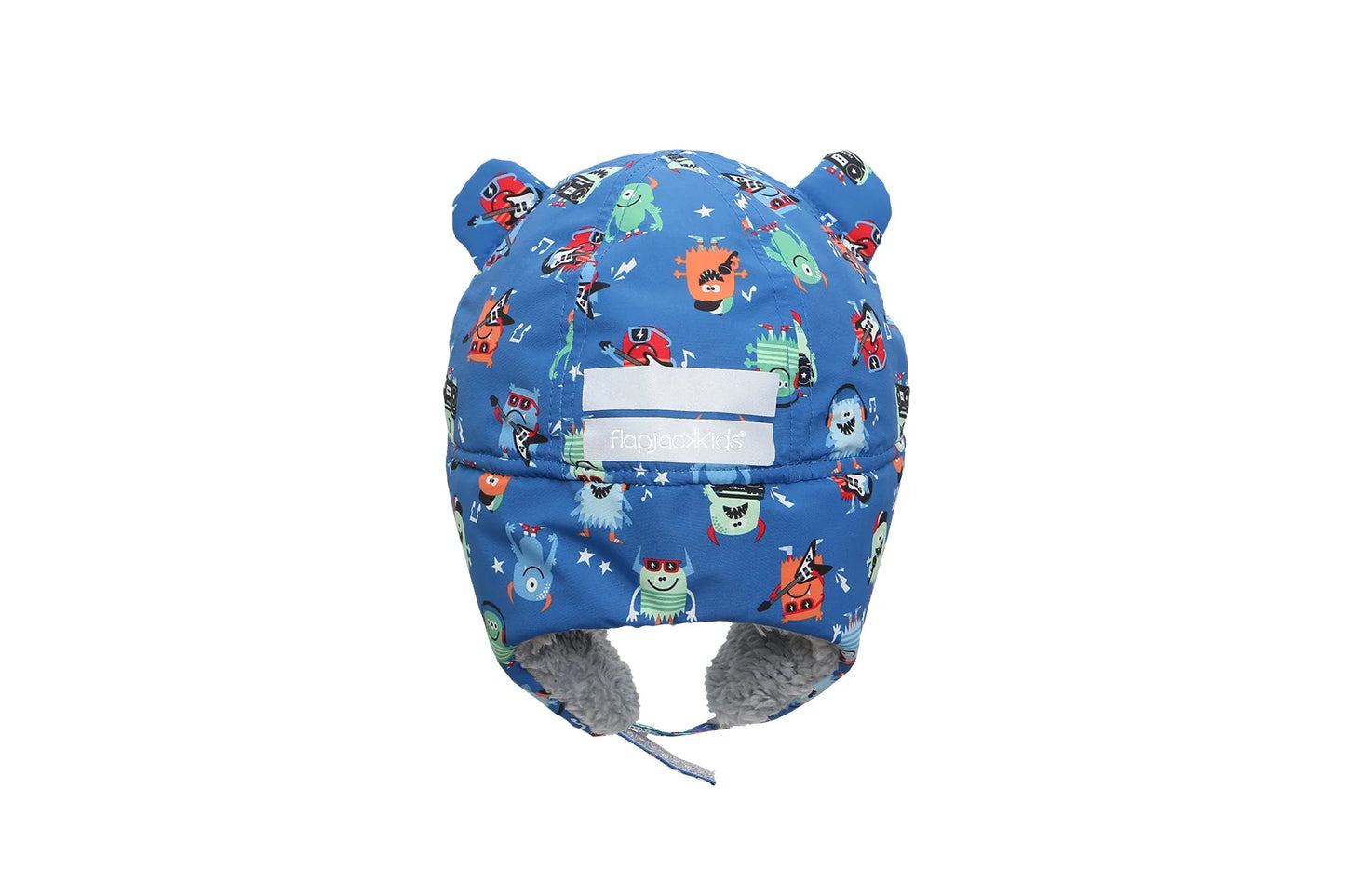 Kids & Baby Water Repellent Trapper Hat - Monsters (6m-2y)
