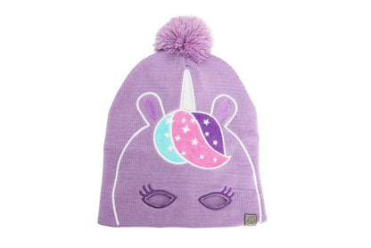 Kids Knitted Beanie - Unicorn (2-6y+)