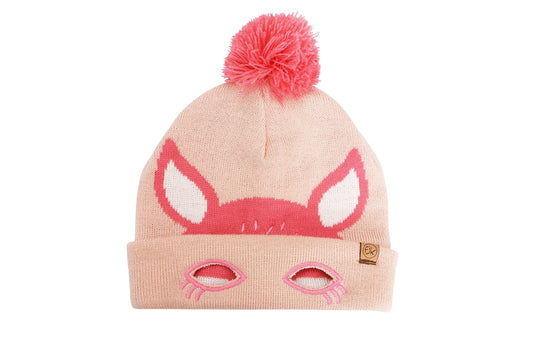 Kids Knitted Beanie - Deer (2-6y+)