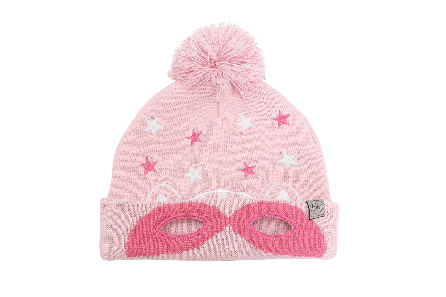 Kids Knitted Beanie - Cat (2-6y+)