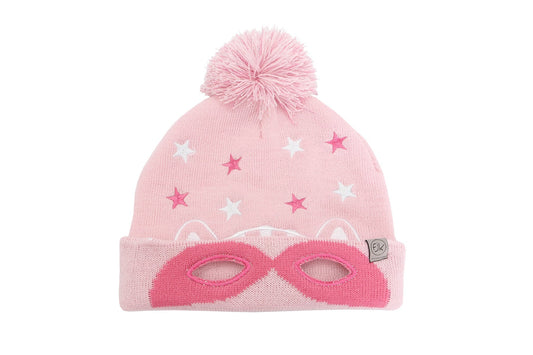 Kids Knitted Beanie - Cat (2-6y+)