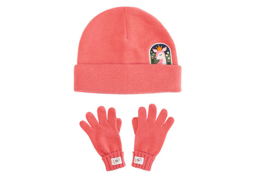 Beanie & Gloves Set - Deer (4-6y+)