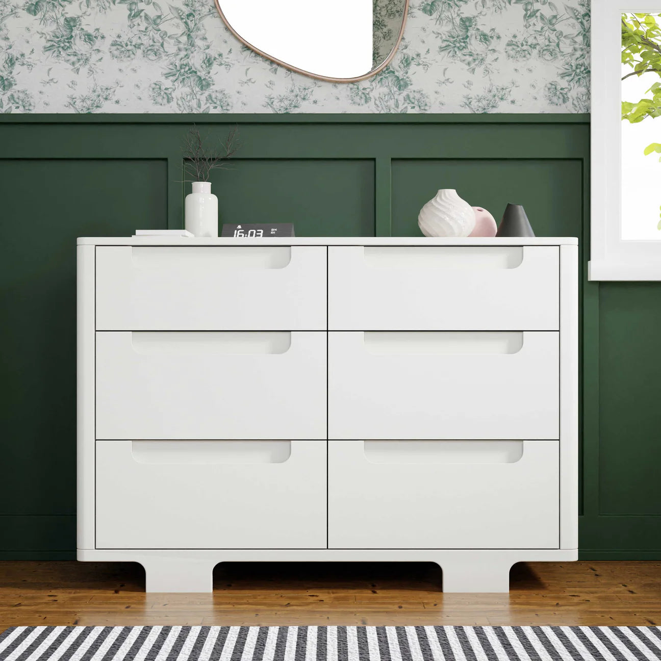 Pre-Order Yuzu 6-Drawer Dresser - White