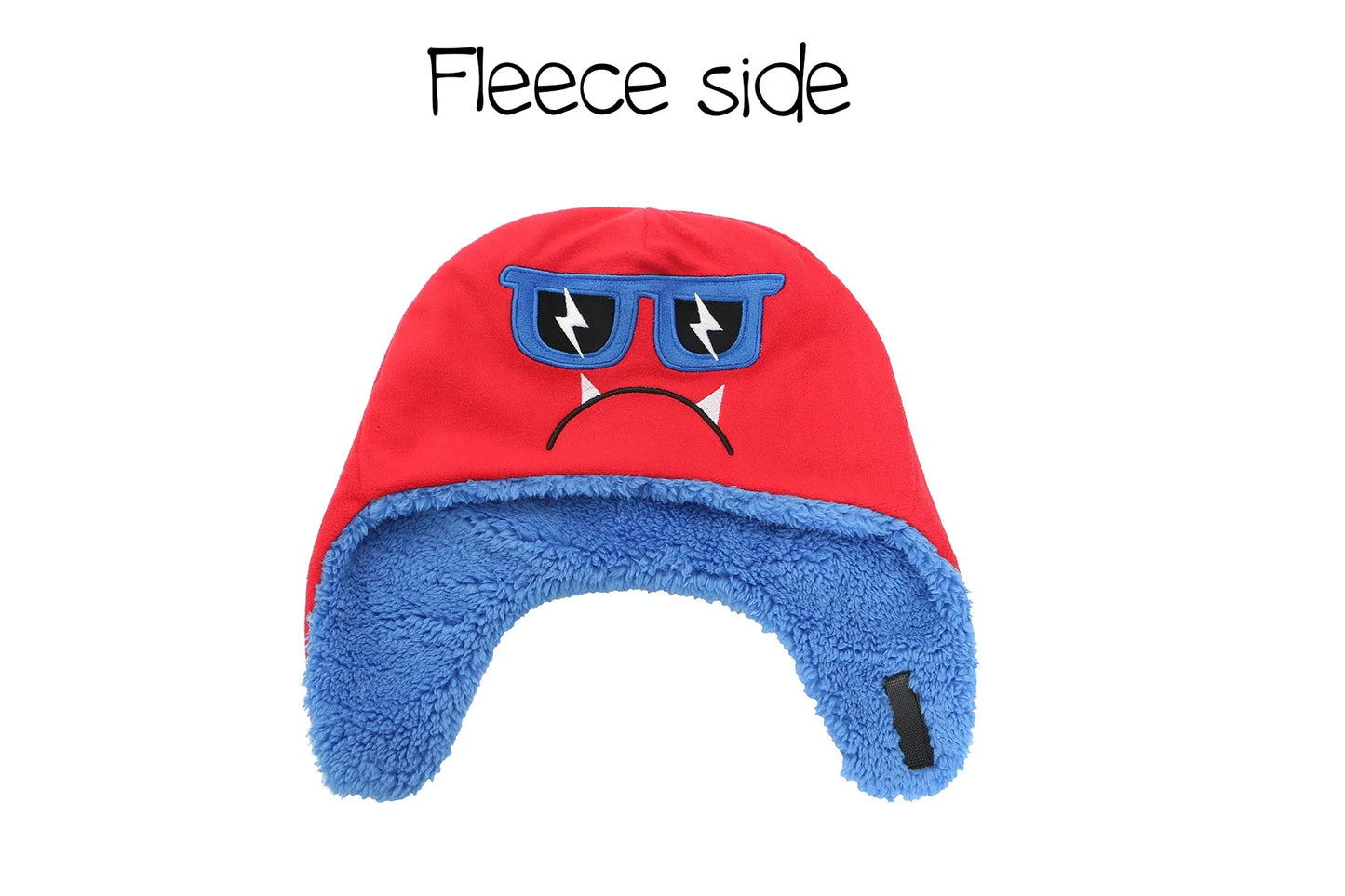 Kids & Baby Reversible Sherpa Hat - Monsters (6m-2y)