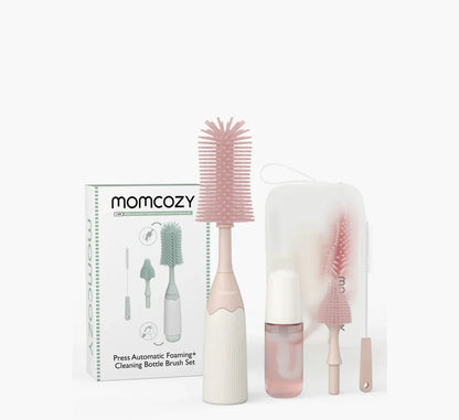 Bottle Brush Kit, Innovative Push-Press Design