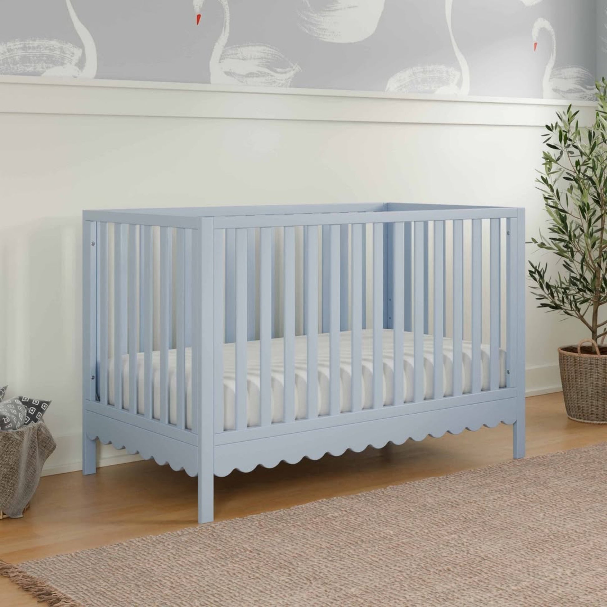 Sammy Scallop 6-Drawer Dresser Exclusive - Powder Blue Peek A Boo Store Sammy Scallop 6-Drawer Dresser Exclusive - Powder Blue Peek A Boo Store