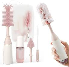 Bottle Brush Kit, Innovative Push-Press Design