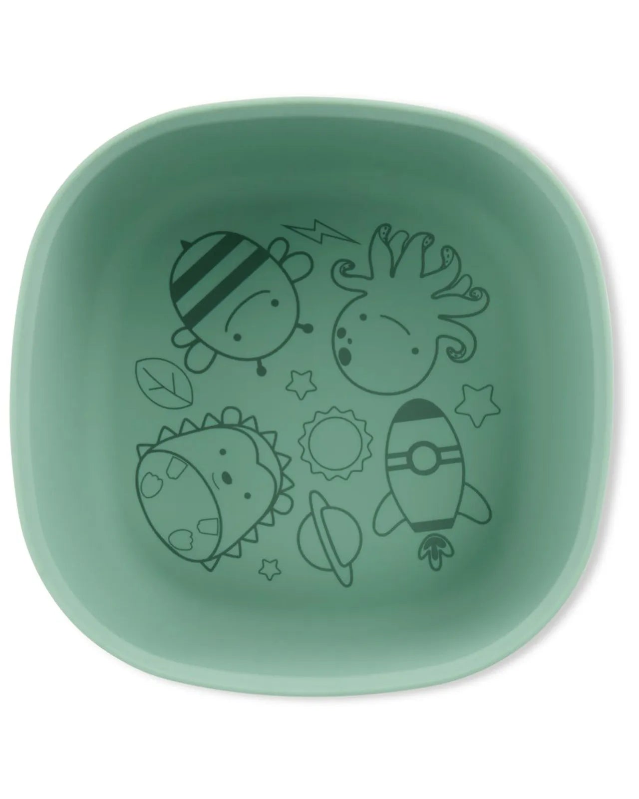 Squad Silicone Bowl - Green